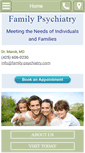 Mobile Screenshot of family-psychiatry.com